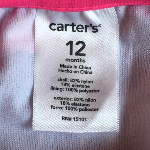 Girls bathing suit size 12 months flamingos floral - Picture 12 of 13